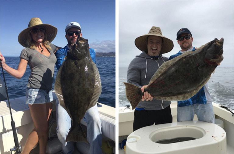Fantastic Halibut Fishing Dana Point Fishing Private Charters