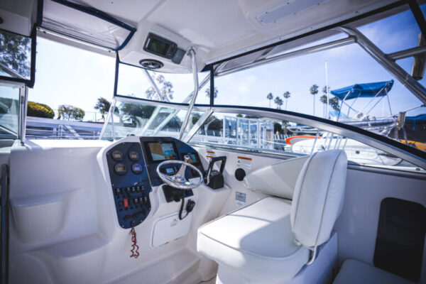 inside boat